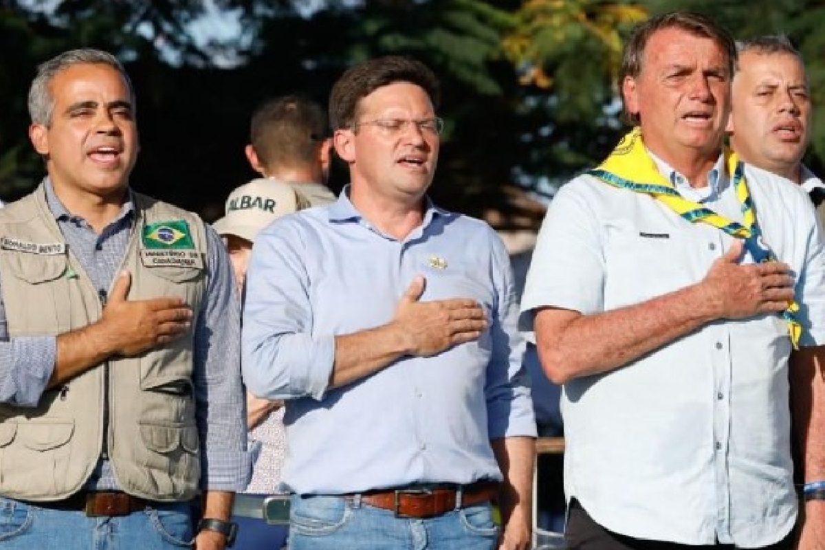 João Roma e Bolsonaro Foto: Reprodução