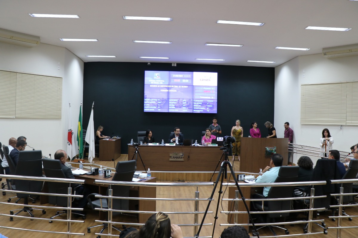 Reunião na Câmara de Araxá - Reprodução Site Oficial Câmara Municipal de Araxá