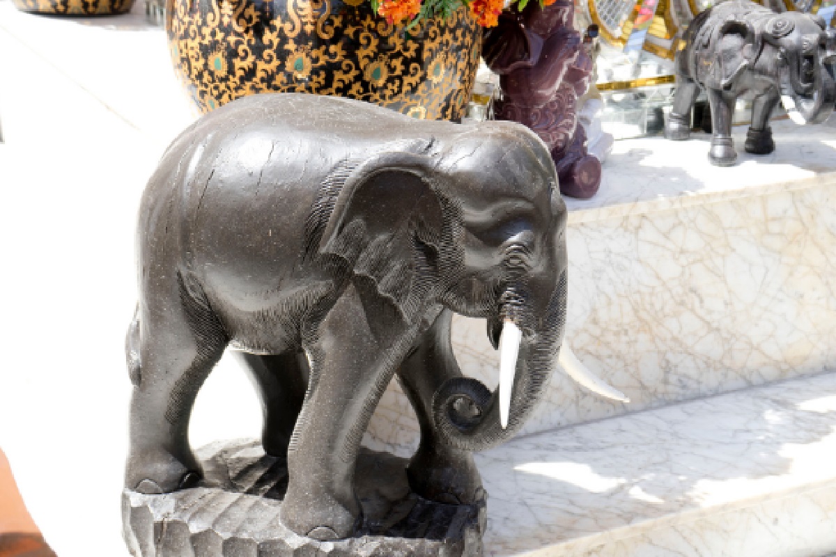 O que significa estátua de elefante? Veja motivos e entenda essa decoração (Foto: Canva Pro)