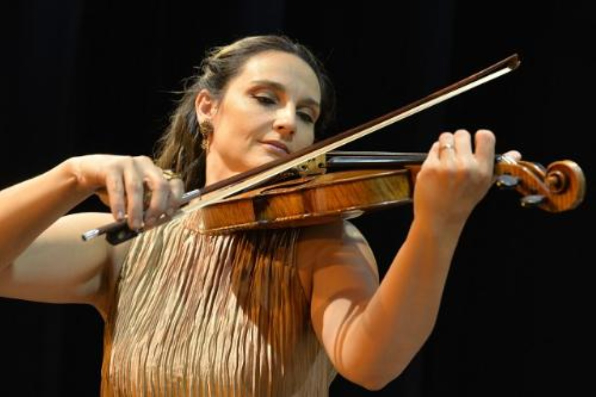 Violinista atração da Segunda Musical - Foto Sarah Torres - Reprodução ALMG