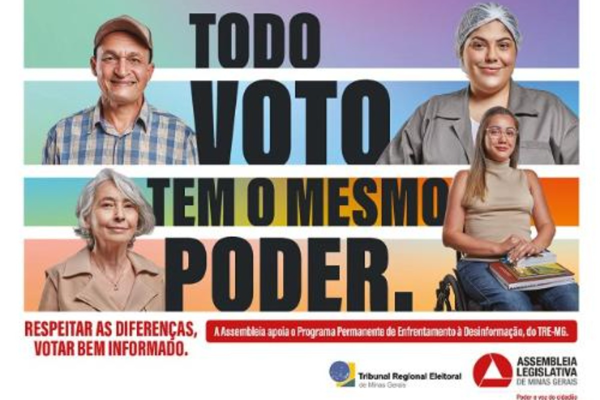 Campanha da Assembleia Legislativa de Minas Gerais - Reprodução ALMG