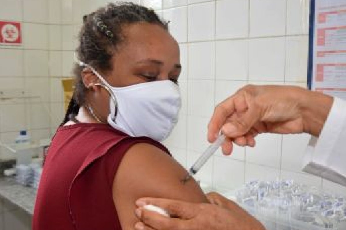 Vacinação contra Covid-19 Foto: Reprodução | Otávio Santos / Secom PMS