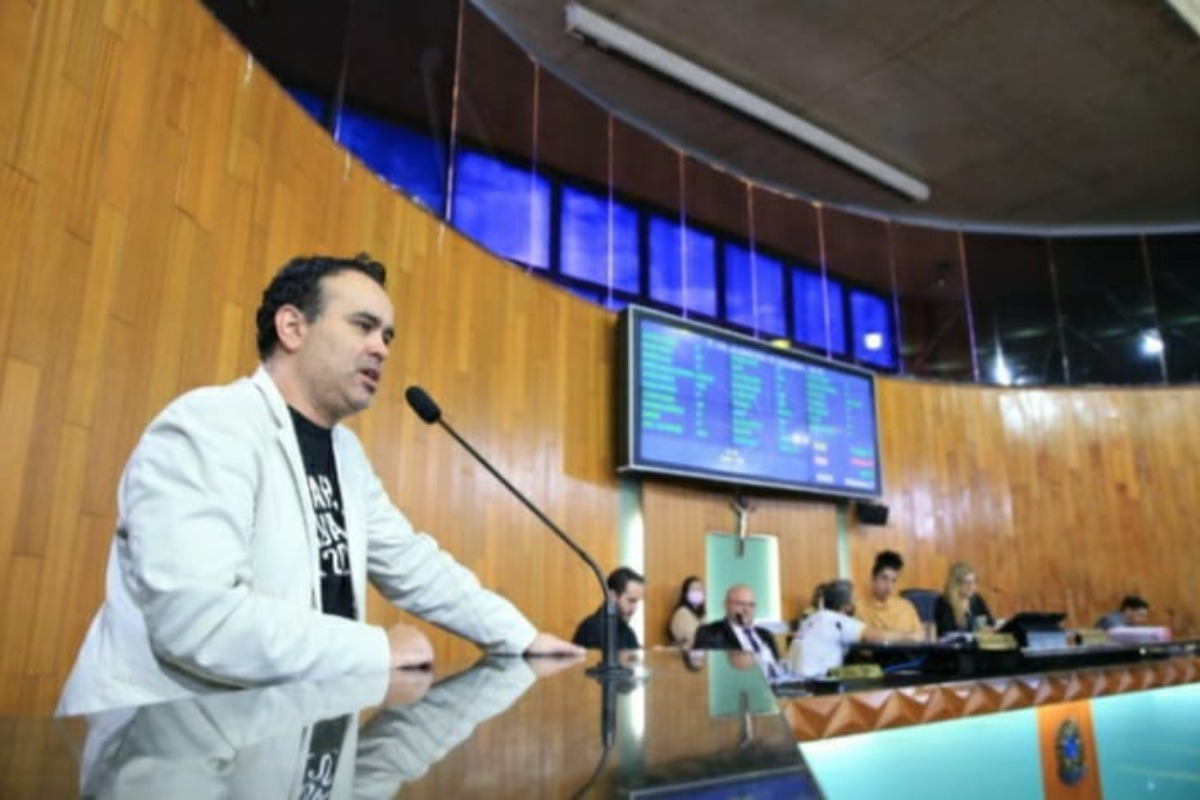Vereador Murilo Ferreira - Foto Aline Rezende - Câmara Municipal de Uberlândia